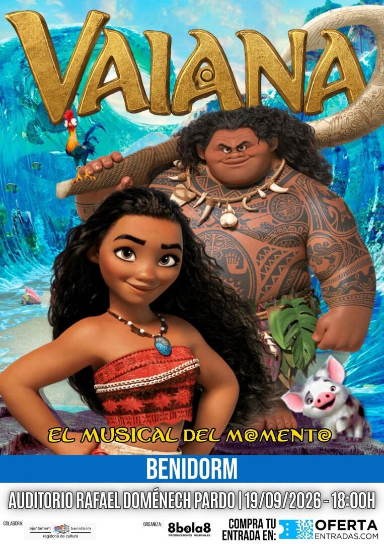 VAIANA-EL MUSICAL DEL MOMENTO